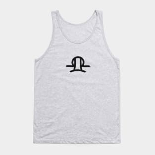 Gemini and Libra Double Zodiac Horoscope Signs Tank Top